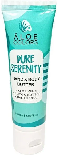 Aloe Colors Pure Serenity Magnolia Butter hidratant pentru corp cu Aloe Vera & Aromă White Musk pentru piele uscată/foarte uscată & sensibilă 50ml — preț și oferte