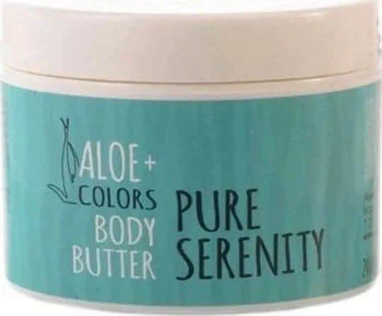 Aloe Colors Pure Serenity cu parfum de magnolie Butter hidratant pentru corp cu Aloe Vera & Aromă White Musk pentru piele uscată/foarte uscată & sensibilă 200ml — preț și oferte