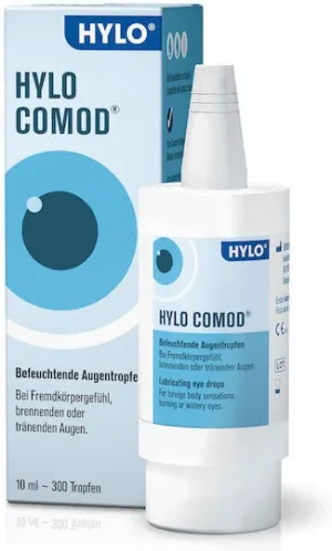 Ursapharm Hylo Comod Picături Oftalmice cu Acid Hialuronic pentru Ochi Uscat 10ml