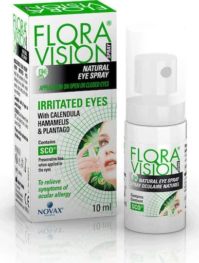 Novax Pharma Flora Vision Spray Oftalmic cu Acid Hialuronic 10ml — preț și oferte