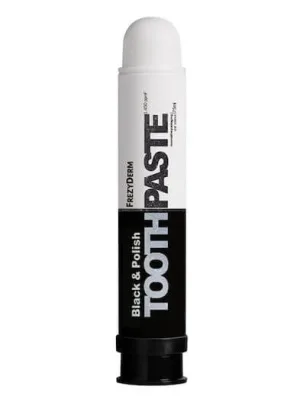 Frezyderm Black & Polish Pastă de dinți cu cărbune activ pentru Albire 75ml