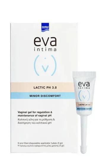 InterMed Eva Intima Minor Discomfort Lactic pH 3.8 Gel 45ml 9buc — preț și oferte