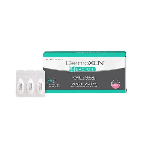 Dermoxen Bactor 7 Supozitoare x Produse pentru Igiena Intima 7 x 0gr — preț și oferte
