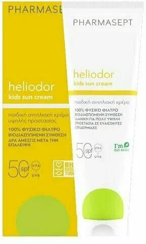 Pharmasept Heliodor Waterproof Copii Crema de Soare Emulsie pentru Față & Corp SPF50 150ml 525080 — preț și oferte