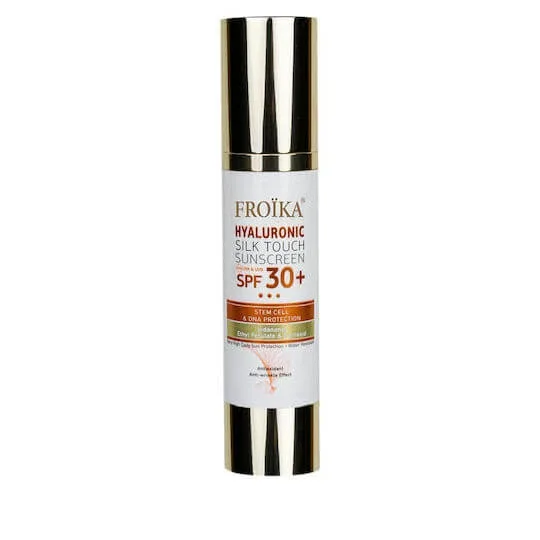 Froika Hyaluronic Silk Touch Cremă Solară Rezistentă la Apă Pentru Față SPF30 50ml — preț și oferte
