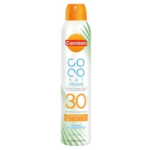 Carroten Coconut Dreams Spray De Protecție Solară Waterproof Pentru Corp SPF30 200ml