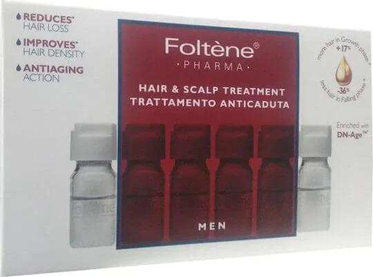 Foltene Hair & Scalp Treatment Ampule pentru păr pentru căderea părului pentru bărbați 12x6ml — preț și oferte