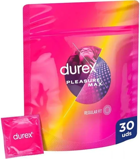 Durex Prezervative Pleasuremax Cu nervuri 30buc — preț și oferte