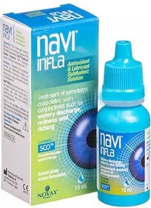 Novax Pharma Navi Infla Picături Oftalmice 15ml