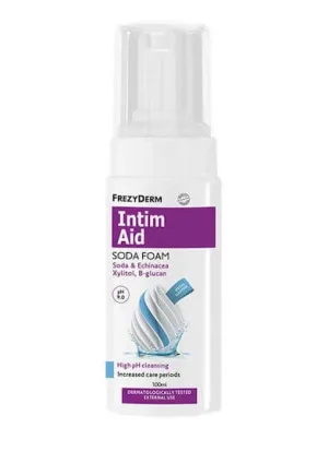 Frezyderm Intim Aid Spumă de Curățare cu Bicarbonat de Sodiu Ph9.0 pentru Zona Intimă în Perioadele de Îngrijire Intensă 100ml