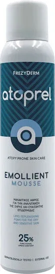 Frezyderm Atoprel Emollient Spumă Mousse hidratant pentru corp pentru piele atopică 200ml — preț și oferte