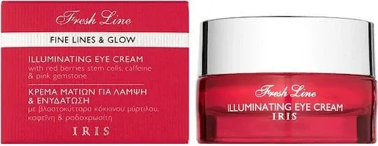 Fresh Line Cremă Hidratantă de Ochi Împotriva Cearcănelor pentru Strălucire cu Acid Hialuronic și Aloe Vera 15ml — preț și oferte