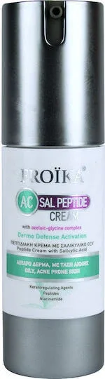 Froika AC Sal Peptide Cream Cremă Regulatorie pentru Față 24h Împotriva Imperfecțiunilor și Acneei cu Pantenol și Peptide 30ml — preț și oferte