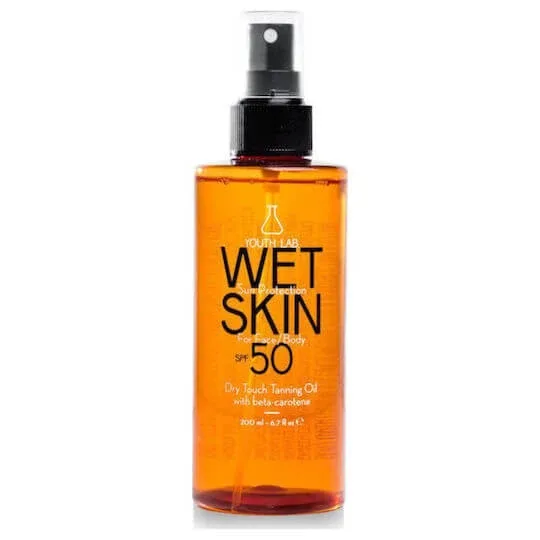 Youth Lab. Wet Skin Ulei de Protecție Solară Waterproof pentru Față și Corp SPF50 Spray 100ml — preț și oferte