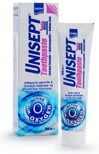 InterMed Unisept Pastă de dinți pentru Gingivită , Placă bacteriană și Carii dentare 100ml — preț și oferte
