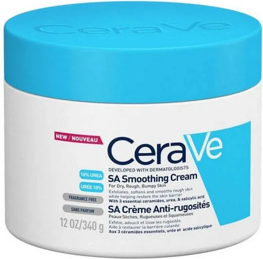CeraVe SA Smoothing Cream Crema pentru corp regenerant cu Uree pentru piele uscată/foarte uscată 340gr — preț și oferte