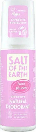 Salt of the Earth Salt Of The Earth Peony Blossom Effective Natural Deodorant Deodorant Natural sub formă de Spray 100ml
