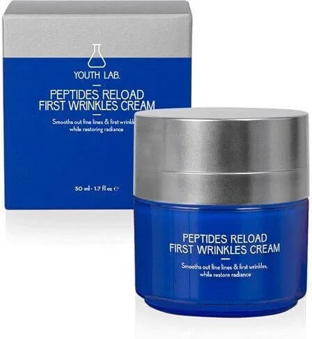 Youth Lab. Peptides Reload First Wrinkles Cremă de Față 24h pentru Hidratare și Anti-îmbătrânire cu Acid Hialuronic și Peptide 50ml — preț și oferte