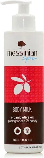 Messinian Spa Lapte de corp cu rodie & miere Loțiune hidratant pentru corp 300ml