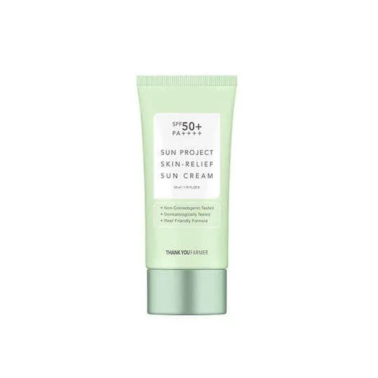 Thank You Farmer Sun Project Skin Relief Cremă de Față cu Protecție Solară SPF50 50ml — preț și oferte