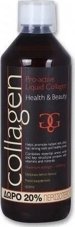 Total Health Solutions Pro-active Liquid Collagen 600ml Lămâie