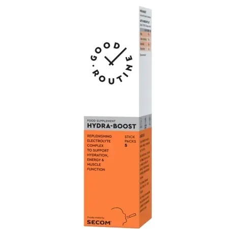 Saruri de rehidratare Hydra-Boost Good Routine, 5 plicuri x 50 ml, Secom — preț și oferte