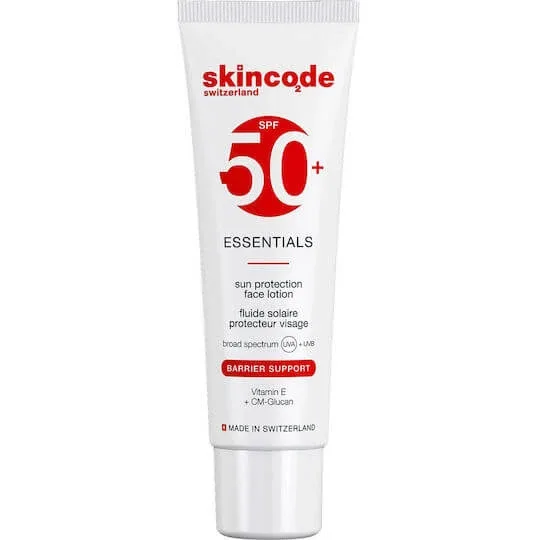 Skincode Essentials Sun Protection Loțiune Antisolară Waterproof Pentru Față Protectie Solara (SPF)50+ 50ml — preț și oferte