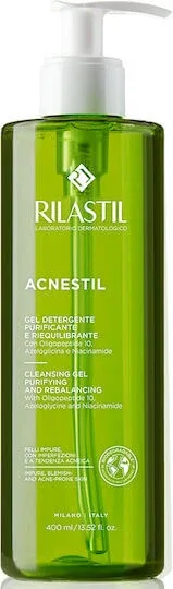 Rilastil Acnestil Gel Față pentru Ten Acneic 400ml