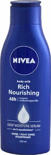 Nivea Rich Nourishing Loțiune hidratant pentru corp pentru piele uscată/foarte uscată 250ml — preț și oferte