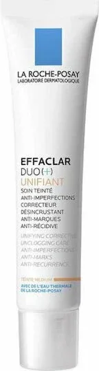 La Roche Posay Effaclar Duo+ Unifiant Medium Gel de Față de Zi Colorat 24h pentru Hidratare, Anti-îmbătrânire și Imperfecțiuni cu Ceramide 40ml — preț și oferte