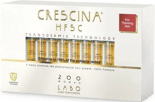 Labo Crescina HFSC 200 Woman Ampule pentru păr pentru căderea părului pentru femei 20x3.5ml — preț și oferte