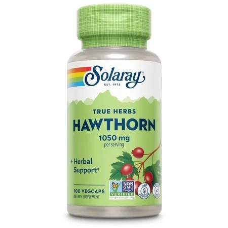 Hawthorn Berry Paducel 1050 mg Solaray 100 capsule, Secom — preț și oferte
