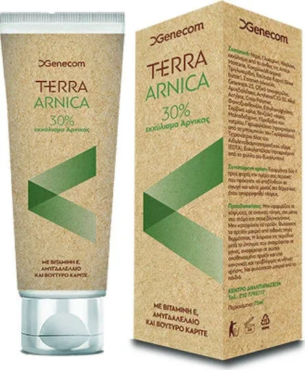 Genecom Terra Arnica Cream 30% pentru dureri musculare 1buc 75ml — preț și oferte