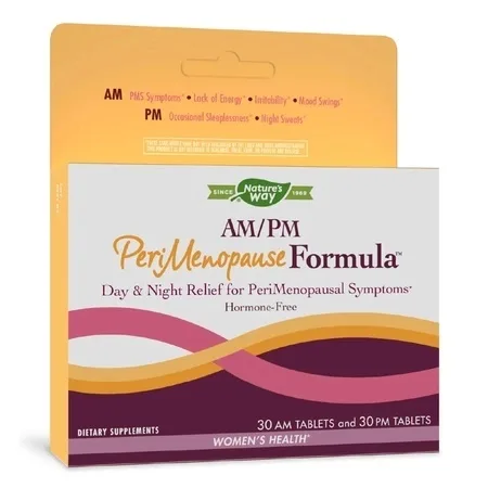 AM-PM PeriMenopause Formula Nature’s Way, 60 tablete SECOM — preț și oferte