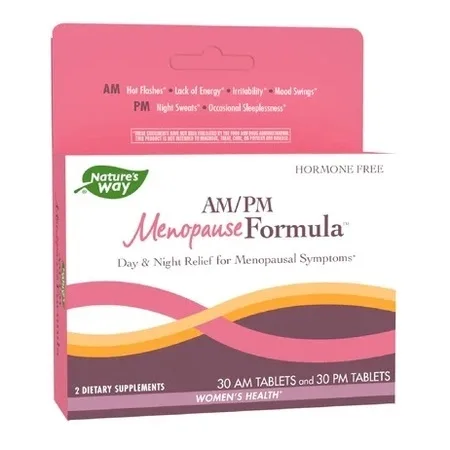 AM-PM Menopause Formula Nature’s Way, 60 tablete SECOM — preț și oferte