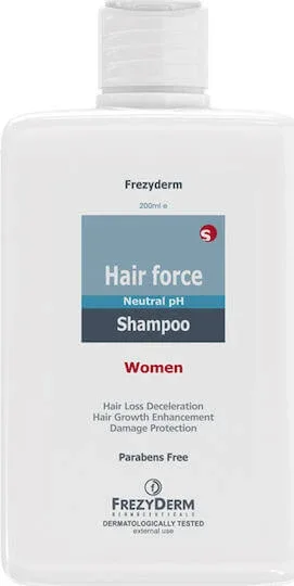 Frezyderm Hair Force Women Șampon Împotriva Căderii Părului pentru Toate Tipurile de Păr 200ml — preț și oferte