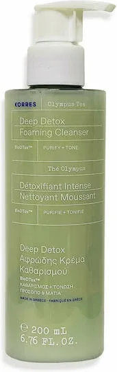 Korres Olympus Tea Deep Detox Spumă Față 200ml — preț și oferte