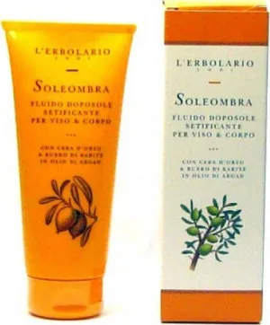 L' Erbolario Soleombra After Sun Cremă pentru Față și Corp cu Shea Butter 200ml