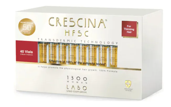 Fiole impotriva Caderii Parului 1300 Crescina HFSC Transdermic, Femei, 40 fiole Labo Cosprophar Suisse — preț și oferte