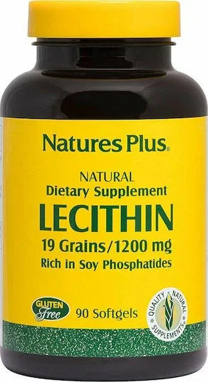 Nature's Plus Lecithin 1200mg cu Gust Unflavoured 90 softgels — preț și oferte