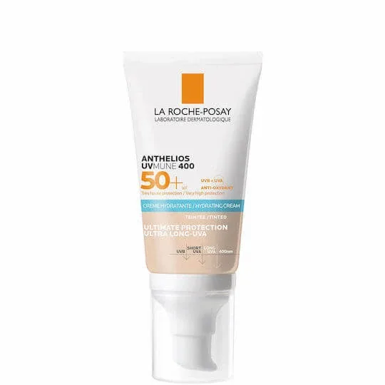 La Roche Posay Anthelios UVMune 400 Cremă Hidratantă Cremă de Față cu Protecție Solară SPF50 cu Pigment 50ml — preț și oferte