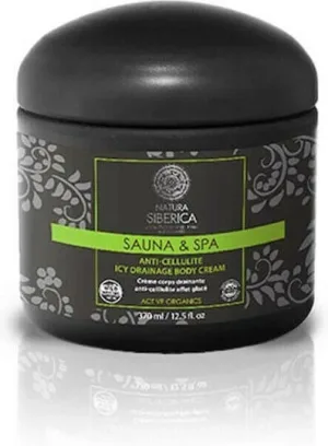 Natura Siberica Icy Drainage Cremă pentru celulită Corp 370ml
