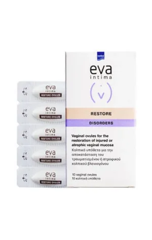 Eva Intima Disorders Restore Ovules Produse pentru Igiena Intima 10buc InterMed