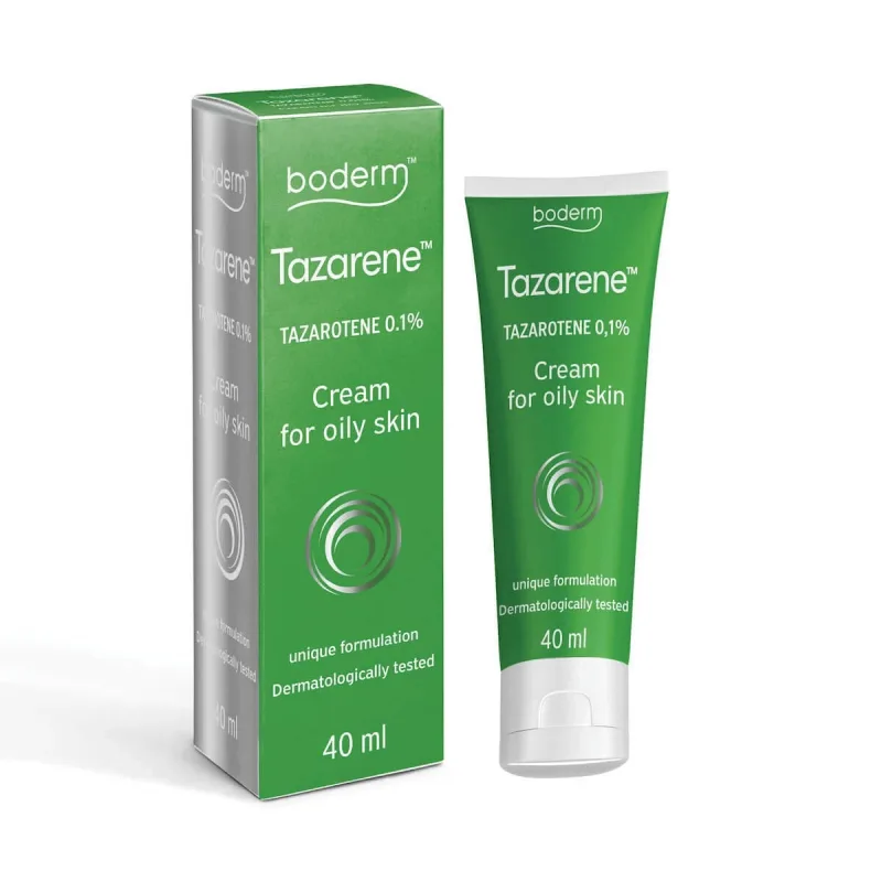 Cremă pentru acnee Tazarene, 40 ml, Boderm — preț și oferte