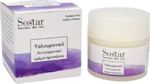 Sostar Focus Rich Cremă de Zi pentru Față Anti-îmbătrânire, Reconstrucție și Strălucire cu Acid Hialuronic 50ml