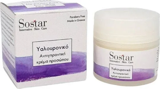Sostar Focus Rich Cremă de Zi pentru Față Anti-îmbătrânire, Reconstrucție și Strălucire cu Acid Hialuronic 50ml — preț și oferte