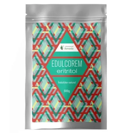 Indulcitor natural Edulcorem Eritritol, 500 g – Laboratoarele Remedia Lab. Remedia — preț și oferte
