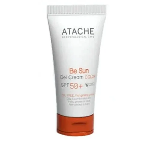 Atache Be Sun Gel de Protecție Solară pentru Față SPF50 cu Pigment 50ml — preț și oferte