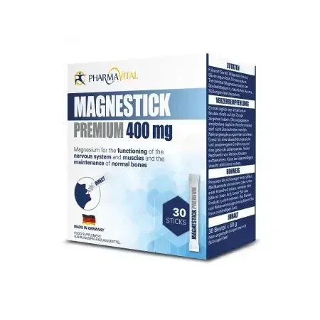 Magnestick Premium, 400 mg, 30 plicuri, PharmaVital GmbH — preț și oferte