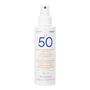 Korres Yoghurt Spray Waterproof Protecție Solară de Față și Corp SPF50 150ml